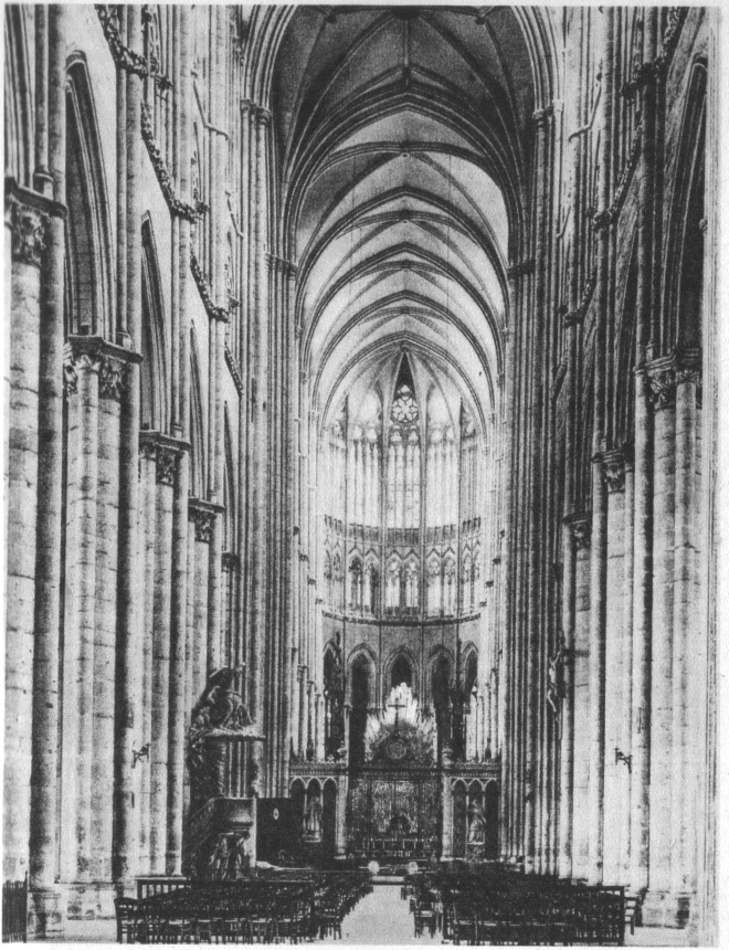 Amiens, wnętrze katedry Notre-Dame