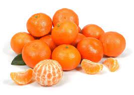 Valores nutricionales - mandarinas