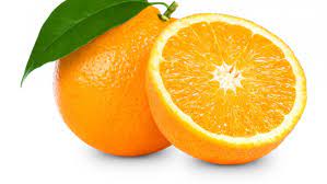 Valores nutricionais -  laranja